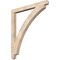 Ekena Millwork Thorton Arts & Crafts Smooth Bracket, Douglas Fir, 3 1/2"W x 44"D x 48"H BKT04X44X48THR03SDF - alternate 1